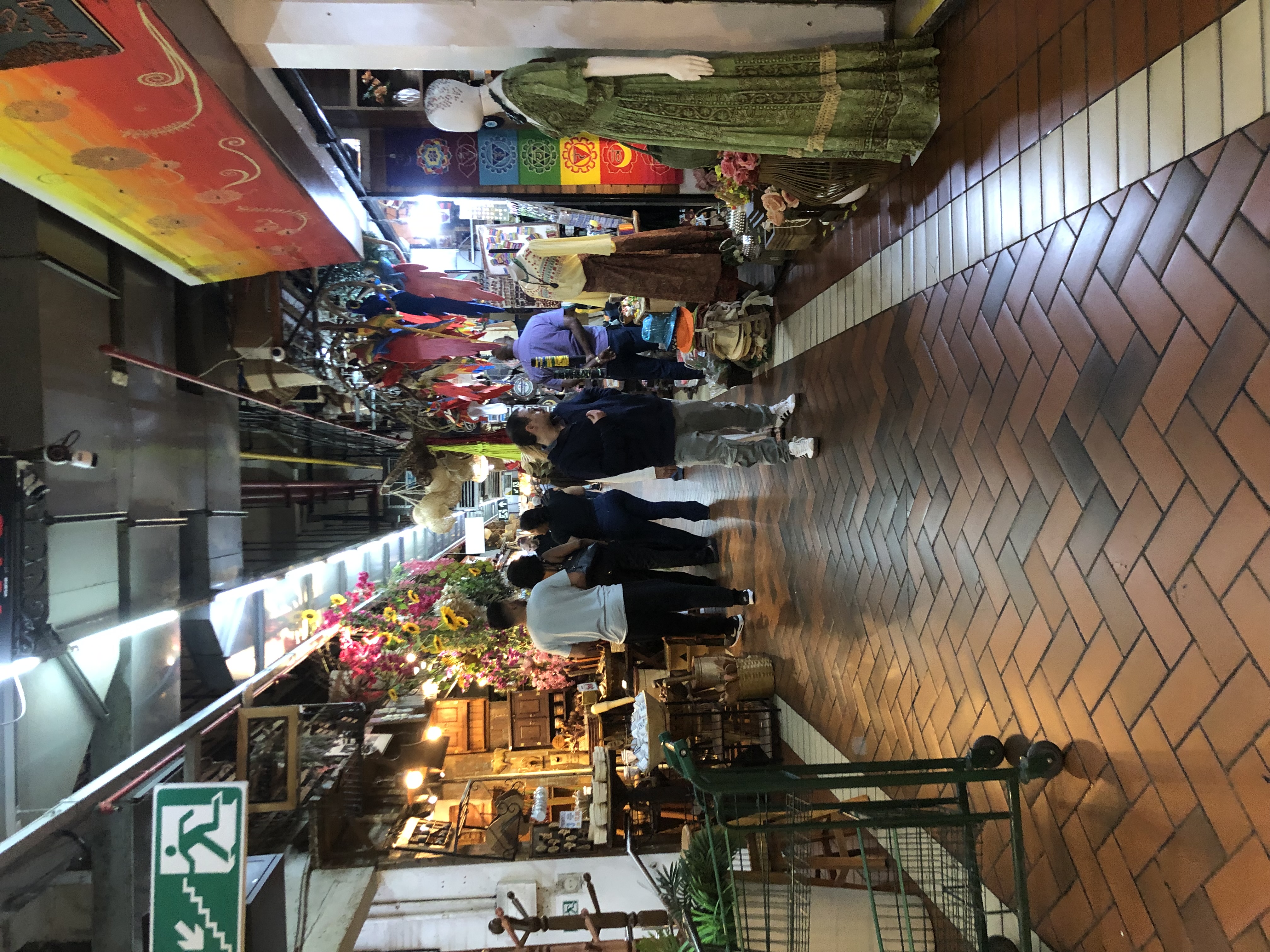 Allée dans le mercado central