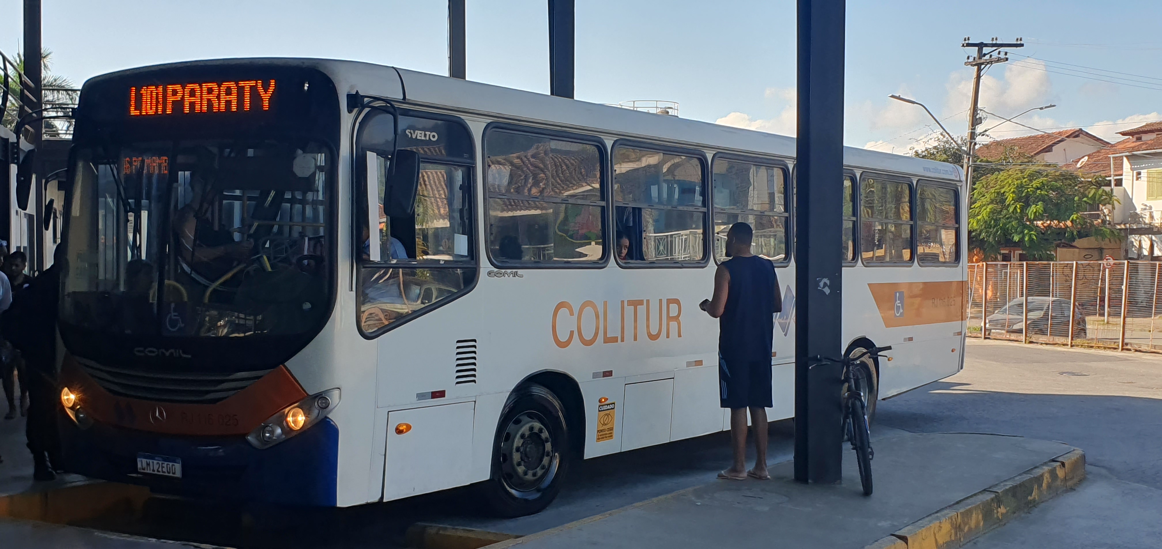 Bus au départ de Paraty