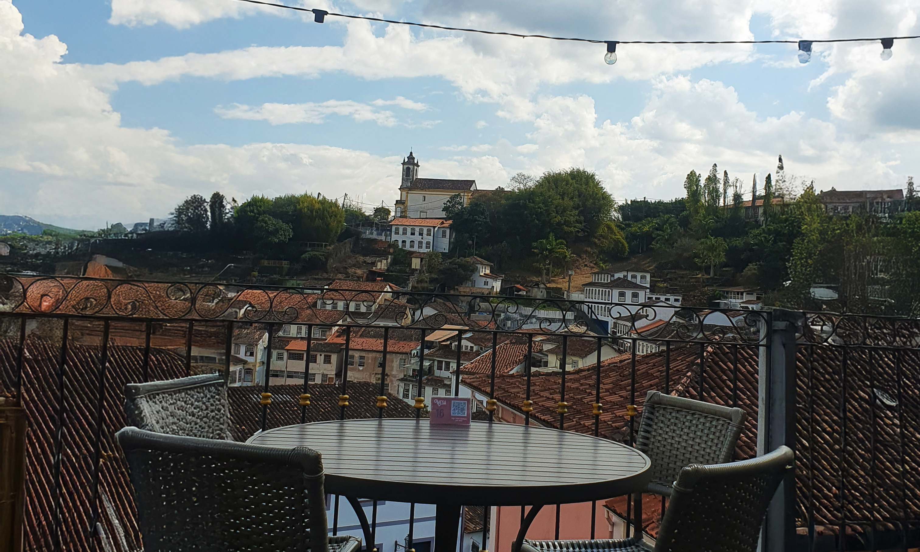 Vue depuis la terasse du Café do Flôres