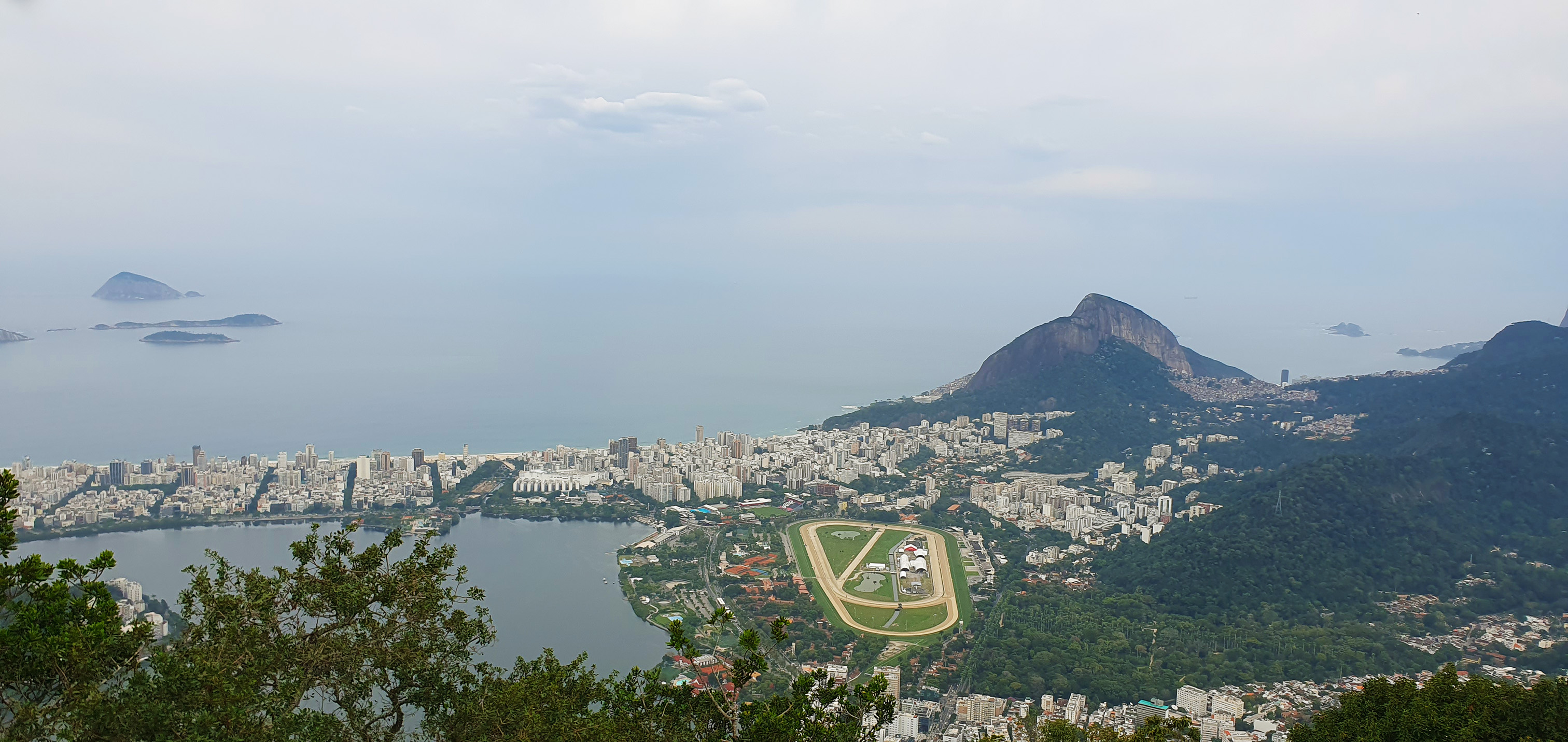 Vue panoramique sur Rio