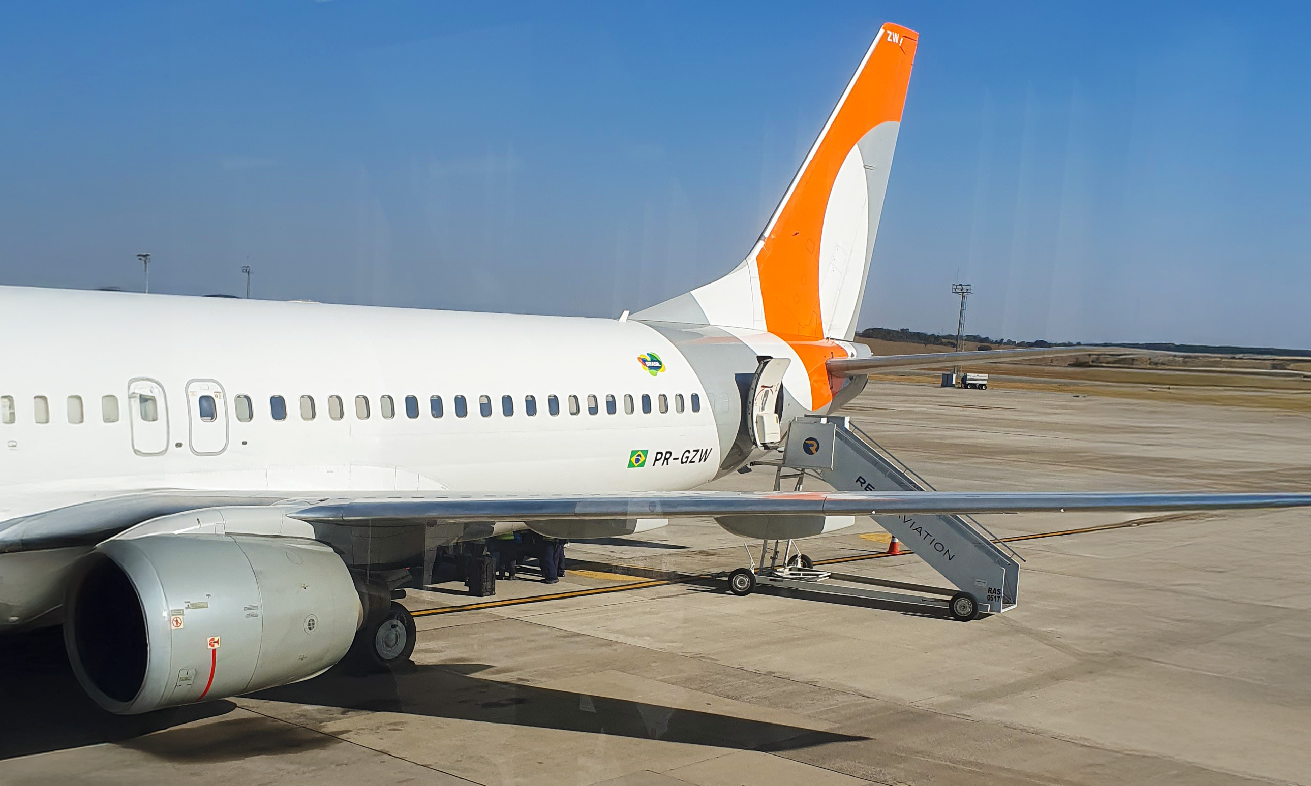 Avion sur le tarmac